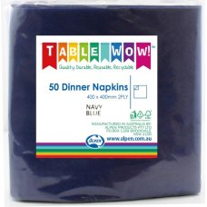 Dark Blue Dinner Napkin 40X40cm 2Ply P50