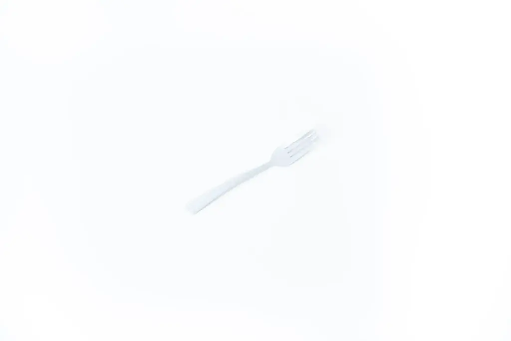 Flared Premium Fork White Pk50