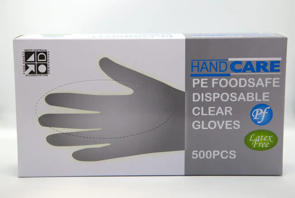 HandCare LDPE Gloves Clear - Small
