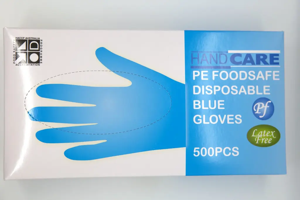 HandCare LDPE Gloves Blue - Large