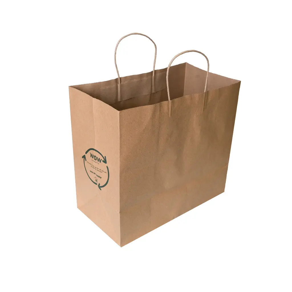 250 PAPER TAKEAWAY TWIST MED 300W+180G*310H