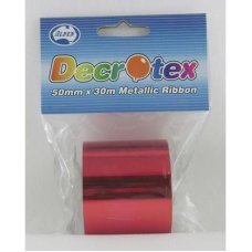 MET.RIBBON 50MMX30M RED