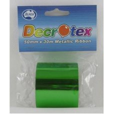 MET.RIBBON 50MMX30M GREEN