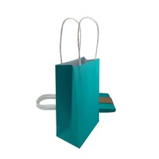 PARTYBAG PAPER TEAL PK5