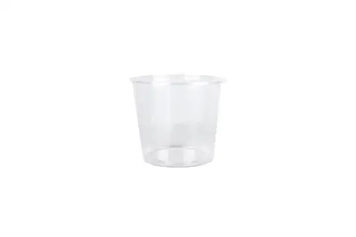 [AWR700/5] 700ml Round Plastic Disposable Container Pk5