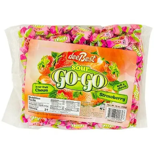 [DB2260] DB GoGo Strawberry Sour Chews