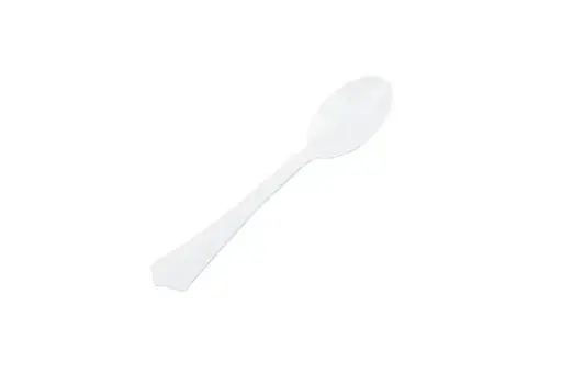 [JU4002] White Heavy Duty Spoon Pk40