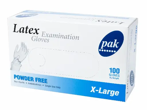 [GLOVES-LATEX-XL-PF] LATEX XLARGE PFREE PAK