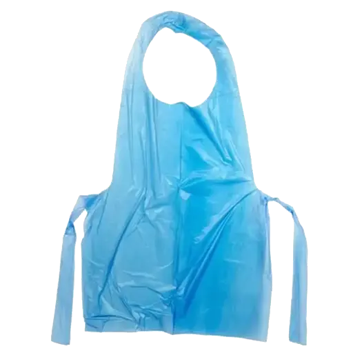 [411APB-HP] SC HDPE Apron Blue Hang100 96x145
